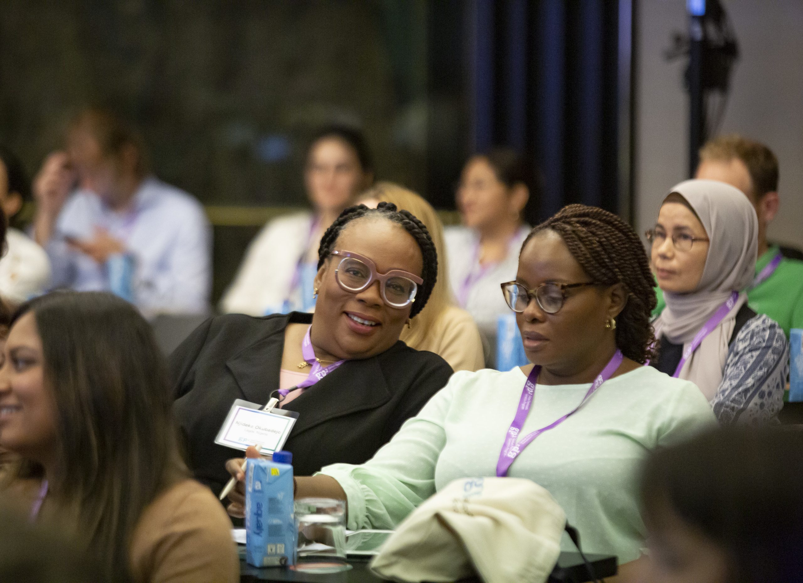 Participants engage in dialogue at GP2’s inaugural annual investigator's meeting.
